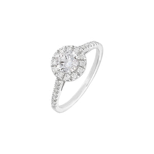 Halo Edio Engagement Ring 0.5 - 0.6CT SR2927 AG669