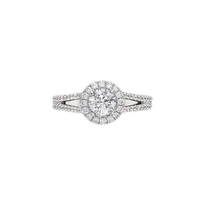 Halo Venus Engagement Ring - 0.5CT SR2927 AU236