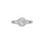 Halo Venus Engagement Ring - 0.5CT SR2927 AU236