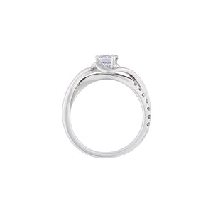Uno Twine Solitaire Engagement Ring 0.5CT SR3408 AG701
