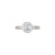 Halo Diadem Engagement Ring - 0.5-0.8CT SR3409 AG699