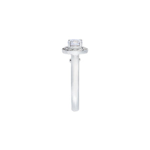 Halo Hove Engagement Ring - 0.5CT SR3600 AG693