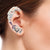 Theresa Ruby Mermaid Ear Cuff 2022-044