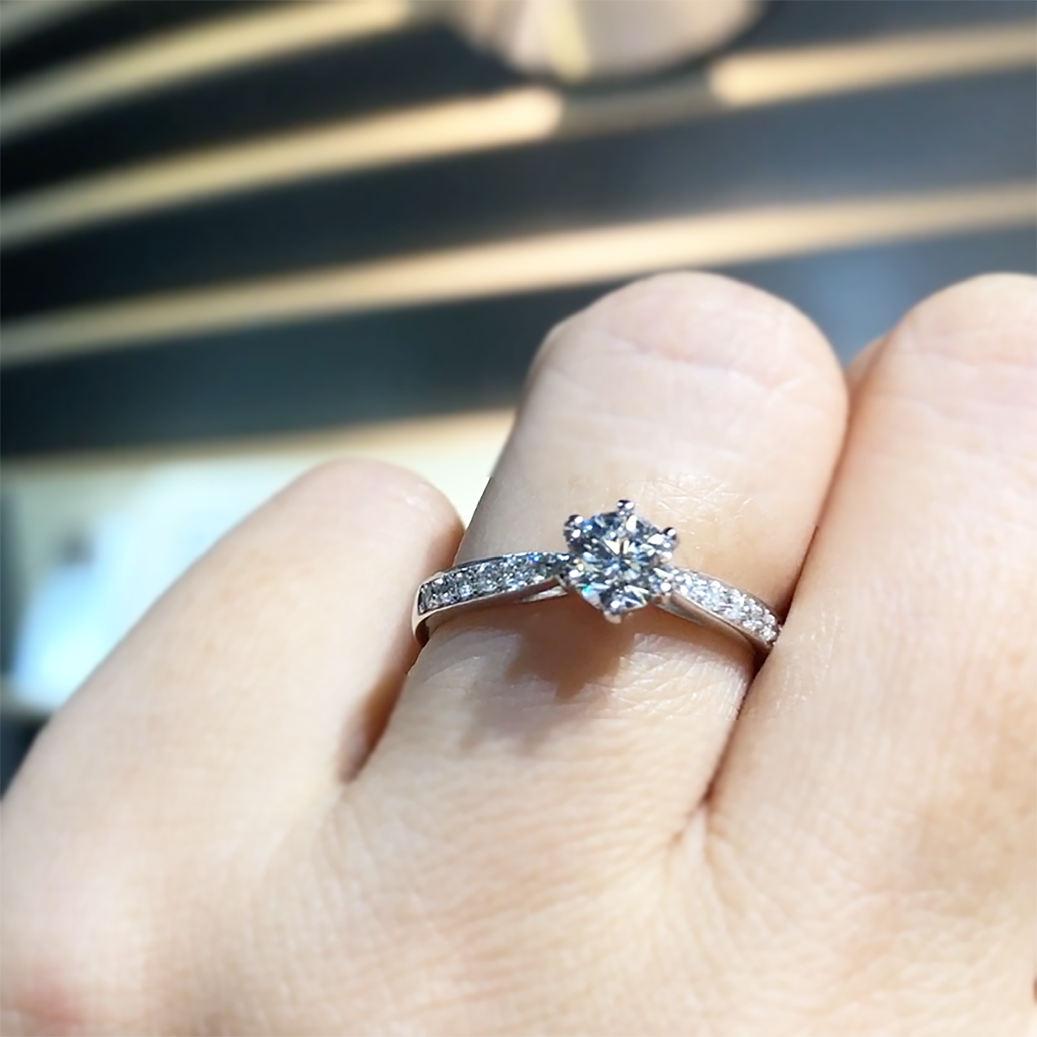 0.5 solitaire diamond discount ring