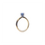 Autium Uno Vinto Solitaire Engagement Ring - Blue Round A006