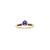 Autium Uno Vinto Solitaire Engagement Ring - Purple Round A005