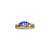 Moi Double Band Ring - Tanzanite Marquise W028