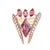 Zare Contemporary Ring - Pink Kite W091