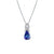 Armas Cluster Pendant - Tanzanite Pear W128