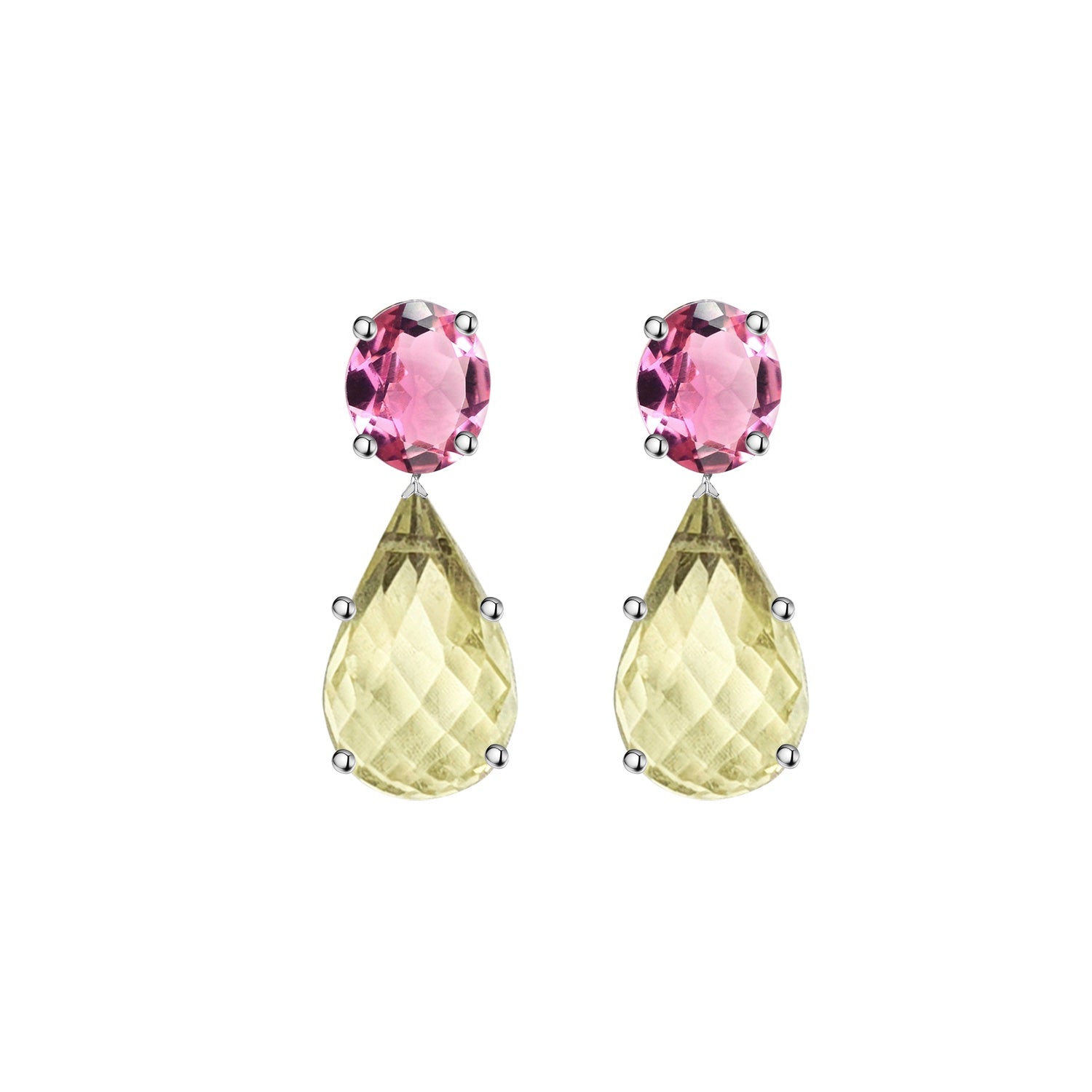 Ovalo Dosh Detachable Gemstone Earrings W171