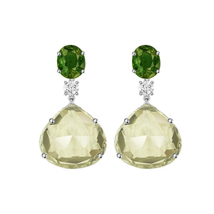 Ovalo Trish Detachable Gemstone Earrings W172