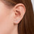 Lili Diamonds Ear Studs - White Round W175