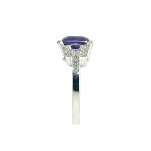 Isimo Gemstone Ring - Tanzanite Emerald W197