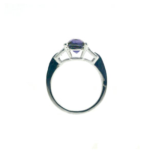 Isimo Gemstone Ring - Tanzanite Cushion W197