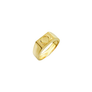 Yanom Omega Signet Ring 2021-075