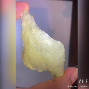 7 PINK LIBYAN DESERT GLASS GOLD TEKTITE G583